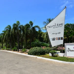 Diani Reef Beach Resort & Spa on Diani Beach, Kenya