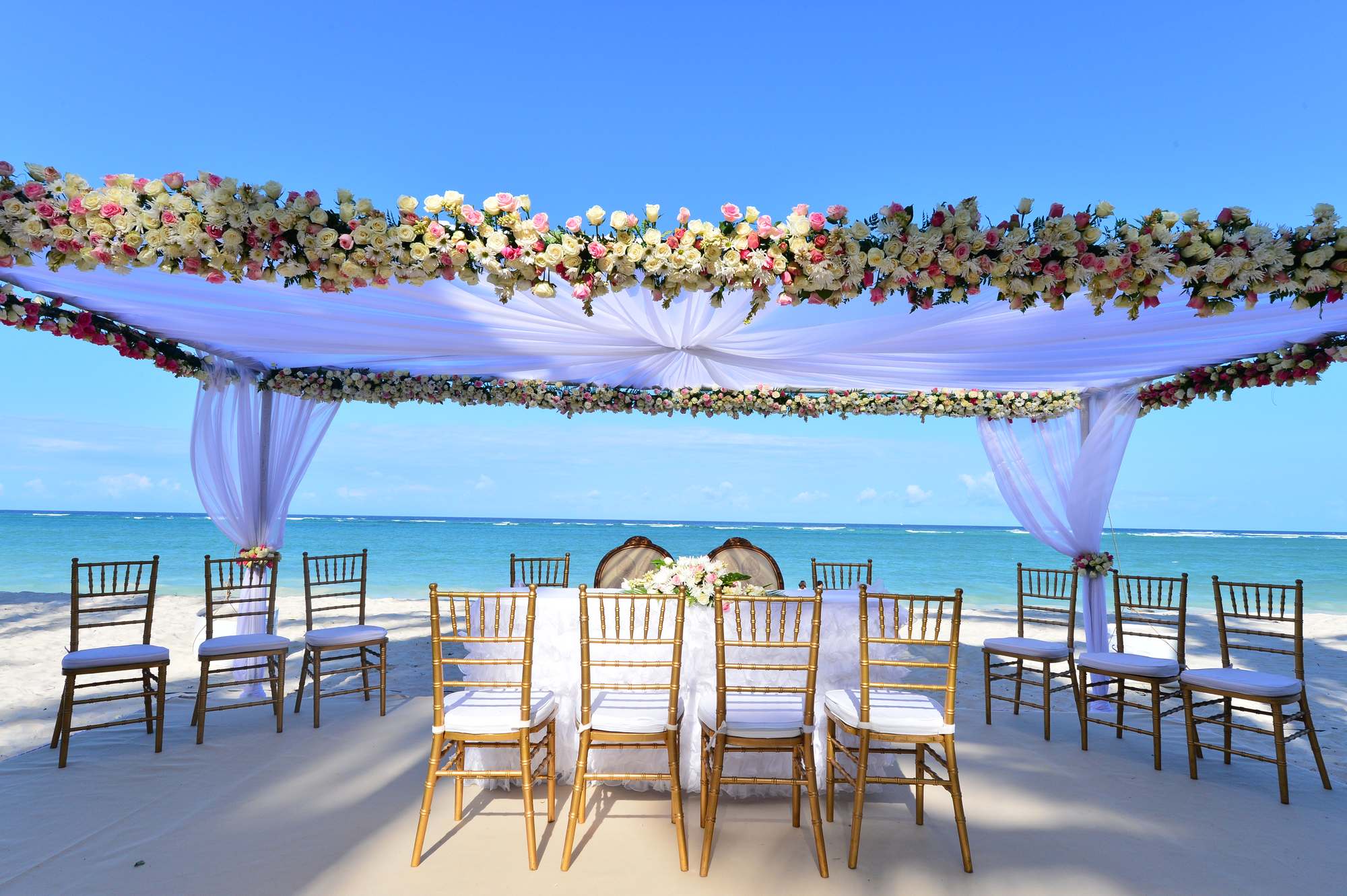 Destination wedding and special occasion setting at Diani Reef Beach Resort & Spa
