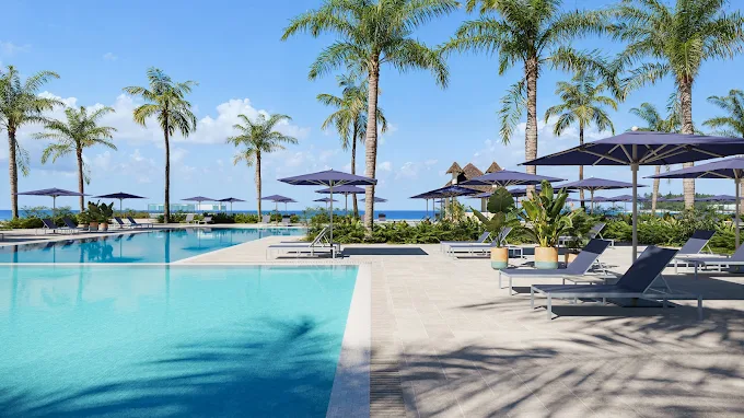 Pool area at Iberostar Selection Zanzibar