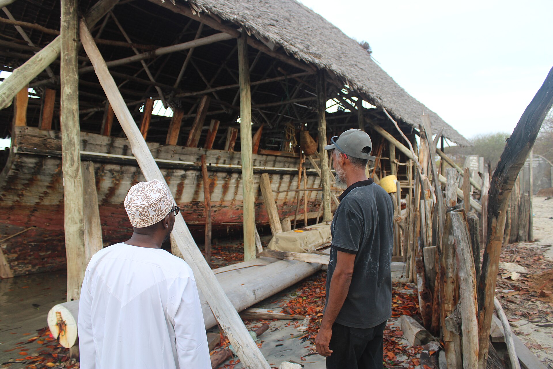 Boat Industry In Lamu