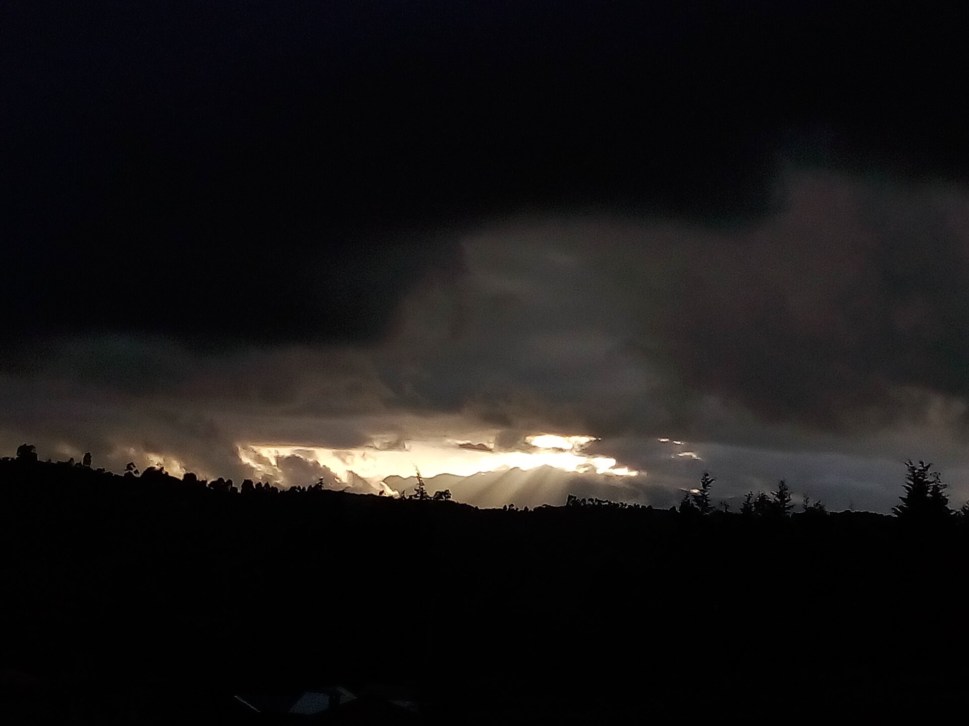 Sunset in Nyeri