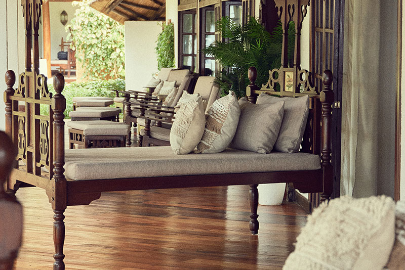 Villa terrace at The Palms Zanzibar