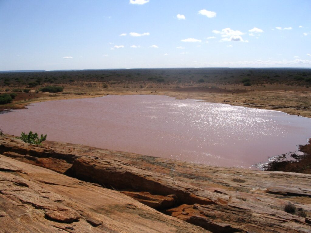 Mudanda Rock in Tsavo East National Park