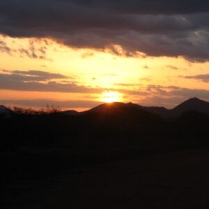 Tsavo West National Park sunset