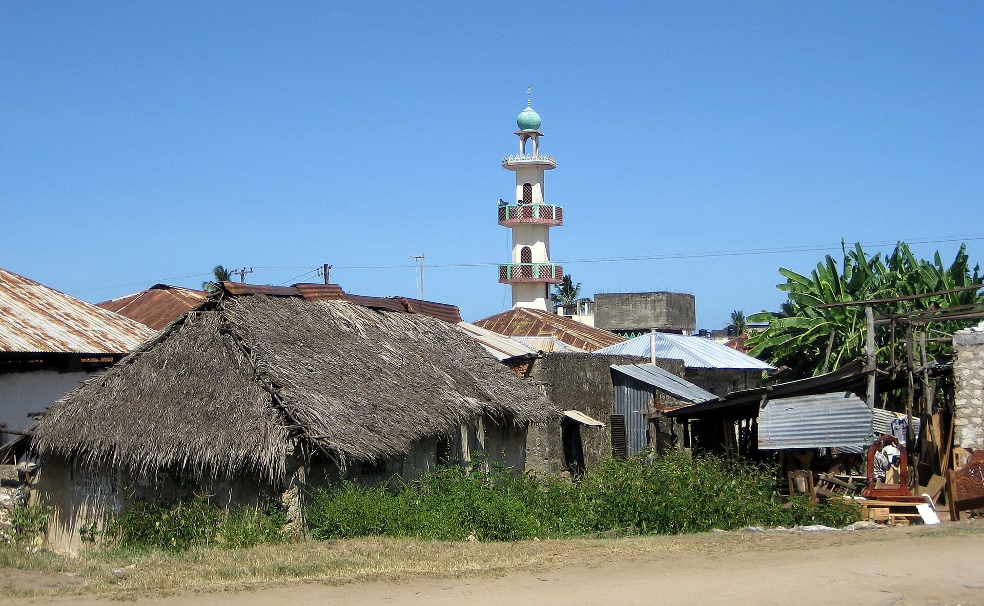 Malindi town view