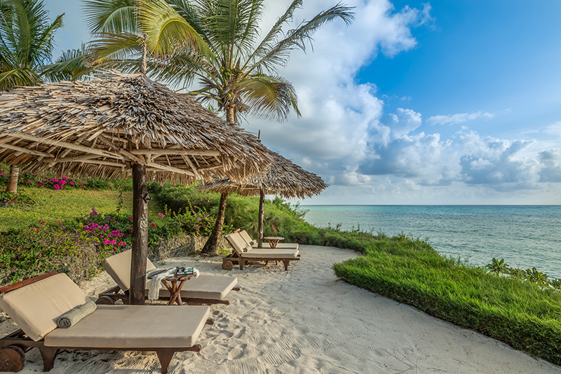 Beach at Zawadi Hotel, Zanzibar